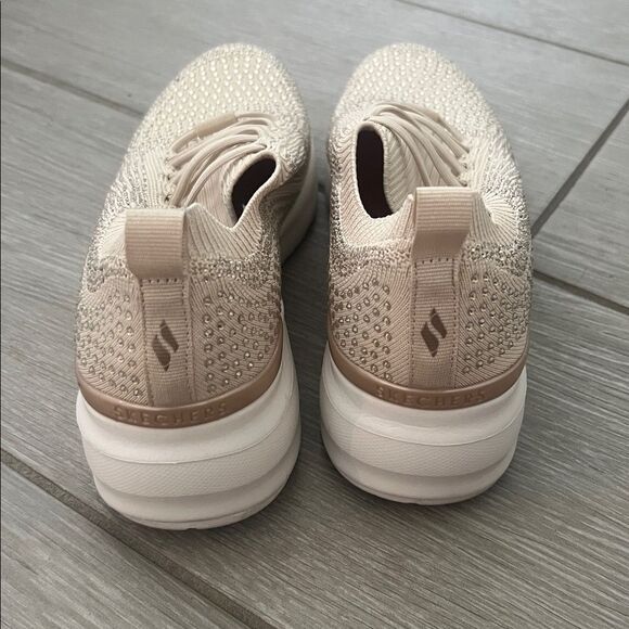 Skechers Women's Billion Rhinestone Rambler Sneakers 8 - Picture 4 of 7